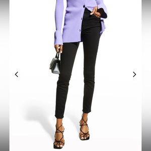 PAIGE
Hoxton Ultra-Skinny Ankle Jeans, Black Shadow